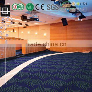 Cinema Printed Hotel Lobby Nylon Carpet Commerical Nylon Printed Carpet