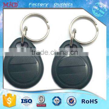 MDK81 Good performance waterproof UID printed em4100 tk4100 rfid key fob