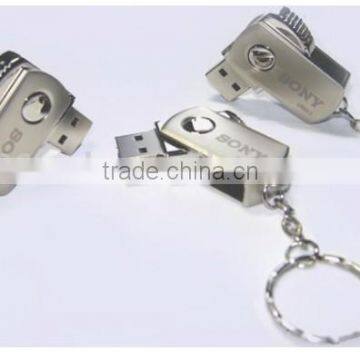 Wholesale 1 gig metal swivel usb flash drive bulk