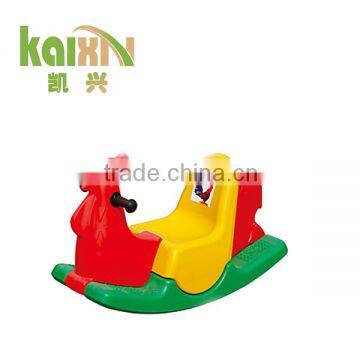 2015 Outdoor Plastic Cock Rocking Horse Toy