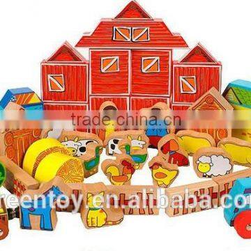 puzzle educational blocks toys children wooden toy