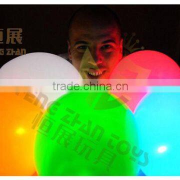 Colorful LED ballon balloon light up balloon for christmas novelty balloon