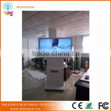 42" full hd free standing touch screen lcd digital signage