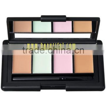 Make up concealer! 4 light colors concealer, long lasting, waterproof feature, cosmetics & make up concealer palette