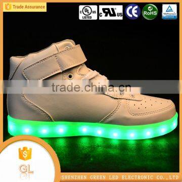 2016 shoes cheap fashionabl luminous shoes with led lights adult
