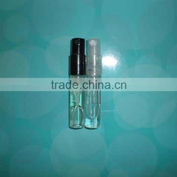 Hot sale 5/8 dram 2ml perfume borosilicate clear tubular