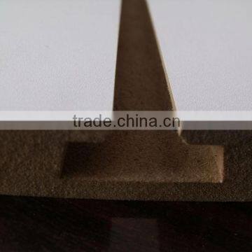 Slot Melamine MDF Board/ T slot MDF + Aluminum