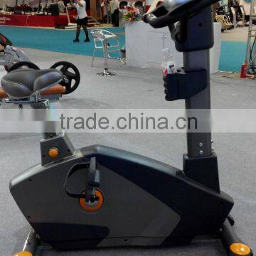 Indoor Gym Equipment Self Generate Magnetic Upright Bike/Aerobic Fitness Machine photo-2