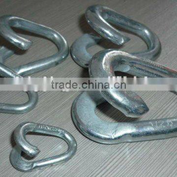 Galvanize Carabiner Wholesale Steel Electric Galvanized Repair Lap Link Zinc Plated Hardware Manufacture photo-4