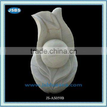 hand carved natural stone abstract art statue