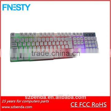 Mini Blacklight Wired Keyboard K858 with competitive price