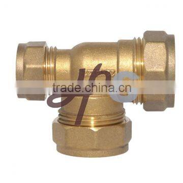 Brass pipe fitting