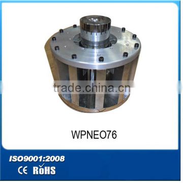 Speaker parts Neo motor, 12pcs Neo magnet 44*38*20N45H, chrome painted T-yoke, aluminum top plate