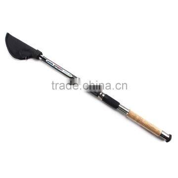 Hot Sell for telescopic fishing rods with stainless steel reel seat and cork handle