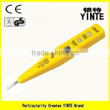 China factory High-grade digital LCD display voltage test pen screwdriver type tester with sensor ,can test line breakpoint