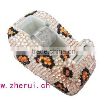 various design bling rhinestone adhesive tape dispenser