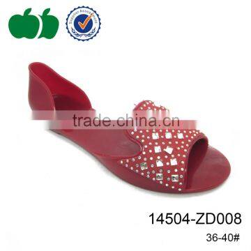 New Design Ladies Pvc Sandals Plastic Jelly Shoes for Women Quality Choice photo-2