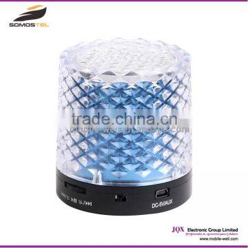 [Somostel] New Portable TF Card Plug Portable Speaker With Light, Card Plug Sound Box photo-2
