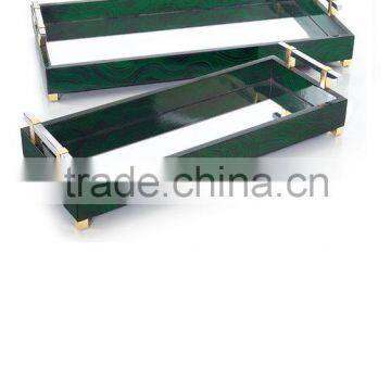 China Handmade Decorative Wooden Serving Tray photo-2