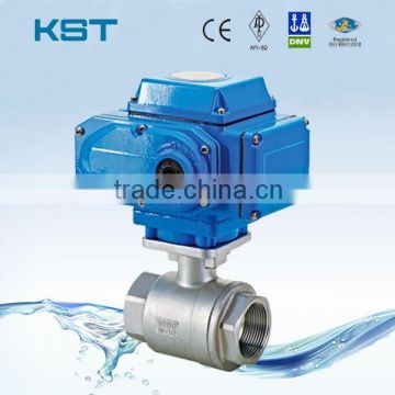 Electric Thread 2PC/3PC Ball Valve, Stainless Steel Electric Valve