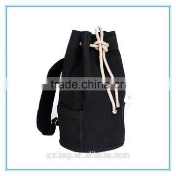 Canvas beam port drastring sports baskeball shoulders backpack bags