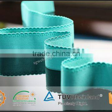 Textile elastic band for bra