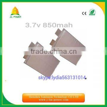 3.7V Lithium Polymer Battery 503450 850mAh