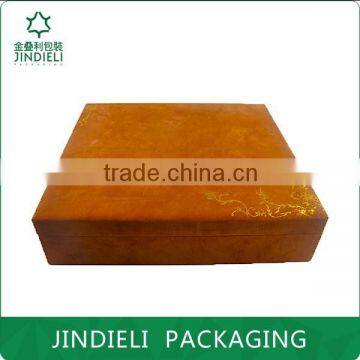 Luxury Velvet Flock Cardboard Paper Perfume Packaging Box photo-2