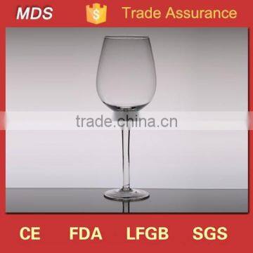 Mouth blown custom dessert crystal wine glasses factory china