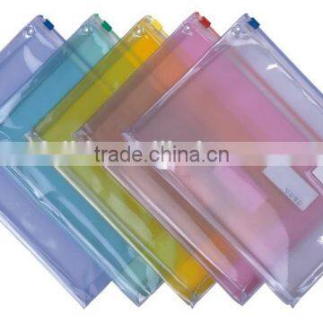 Transparent plastic colorful small plastic pouch