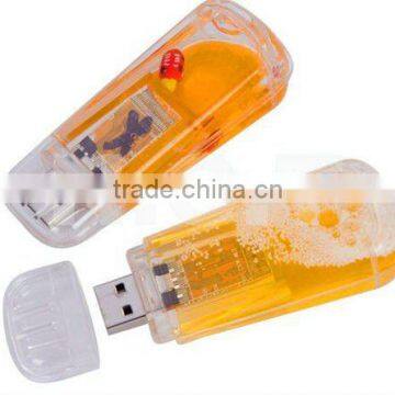 Transparent beautiful USB memory disk