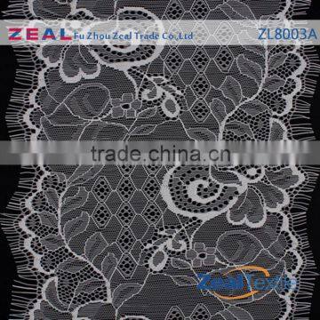 China Manufacture Professional OEM White Eyelash Lace Trim
