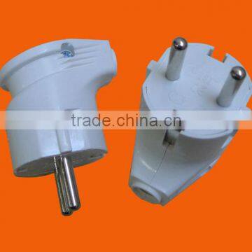 European style 2 pin power plug with earth (P8054)