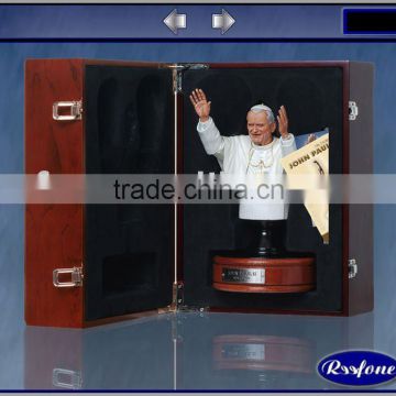 Pope John Paul II sculpture figurine