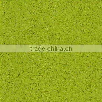 Wholesale green 30mm thinckness quartz stone for bathroom countertops