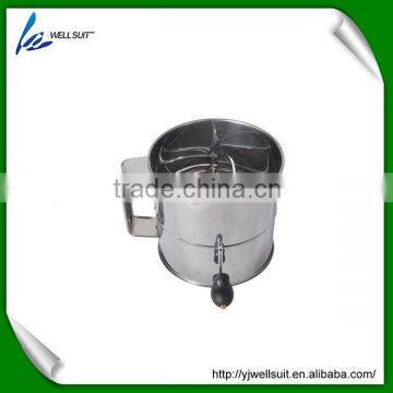 new design stainless steel flour sifter mesh