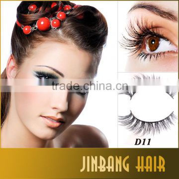 Wholesale D11 100% 3D mink eyelashes For Makeup Mink Individual Fake Eyelashes Extensions siberian mink eyelash