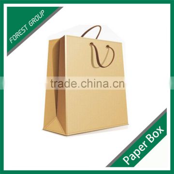 2016 fancy printing kraft paper bag for packing food in China mainland