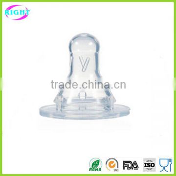 Wholesale BPA free silicone baby nipple