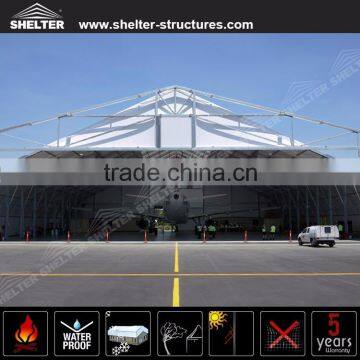 Customized aircraft hangar tent supplied by China factory for Helicopter & Aeroplanes