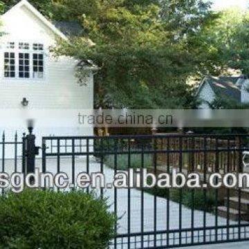 Simple Style Wrought Iron Gates