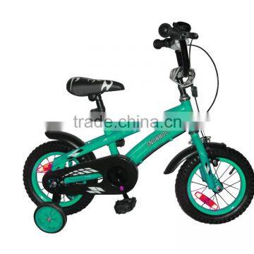 popular cute design kid bicycle for 3 years old children with training wheels made in China