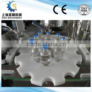 3-in-1 fill seal infusion machinery glass bottle filling manufacturing machine