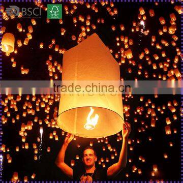 Colourful Fire Resistant Chinese Sky Lanterns Party Flying Wedding Wishing Lamp Quality Choice photo-5
