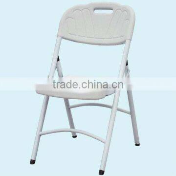 Foldable plastic chair for events/ white folding chair for event1166A