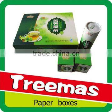 Made in China tea pack box folding paper box customize accept