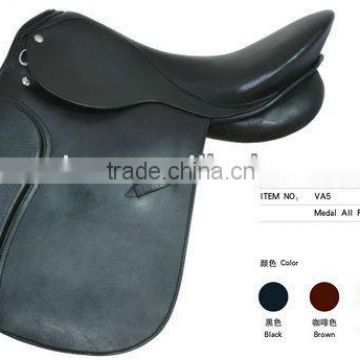 Medal All purpose leather horse saddle