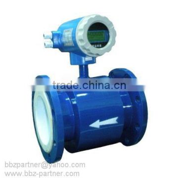 BBZ 4 ~ 20mA output integrated pulp and paper magnetic flow meter with rubber liner