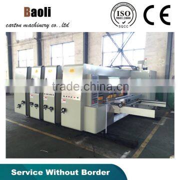 full auto flexo printer carton package machine