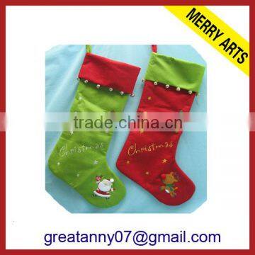 2016 hot x'mas decoration free patterns for christmas socks elegant christmas socks wholesale